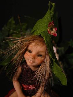 Ooak Fairy Tale Sim sul Fungo - Galleria